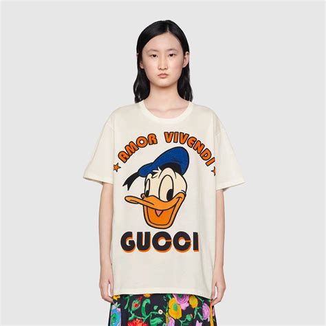 gucci donald duck t shirt replica|donald duck tik tok.